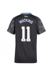 Aston Villa Ollie Watkins #11 Jalkapallovaatteet Naisten Vieraspaita 2025-26 Lyhythihainen